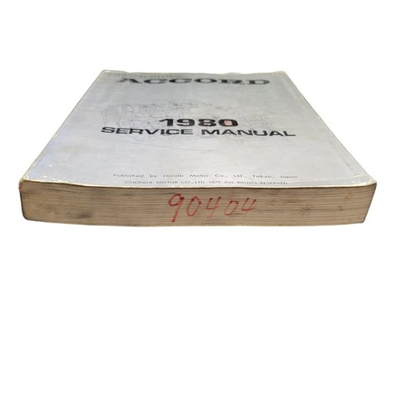 1980 Honda Accord Service Manual Automotive Repair Shop Book First Edition - Picture 5 of 12